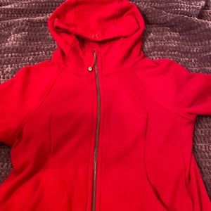 Lululemon full zip scuba hoodie size 12